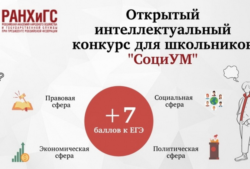 Открытый интеллектуальный конкурс РАНХиГС «СоциУМ».